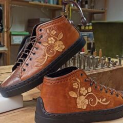 Schuhe aus Leder